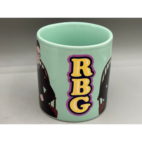 Ruth Bader Ginsburg RBG Unemployed Philosophers Guild Mug - Picture 3 of 4